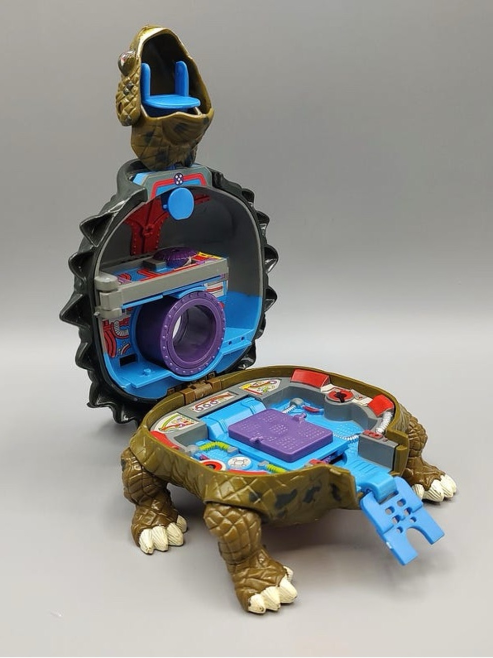 Vintage Teenage Mutant Ninja Turtles / Playmates TMNT / Mini-Mutant Tokka Techno